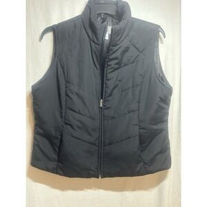 SB Active Women's Vest Black Size XL Collared with Pockets